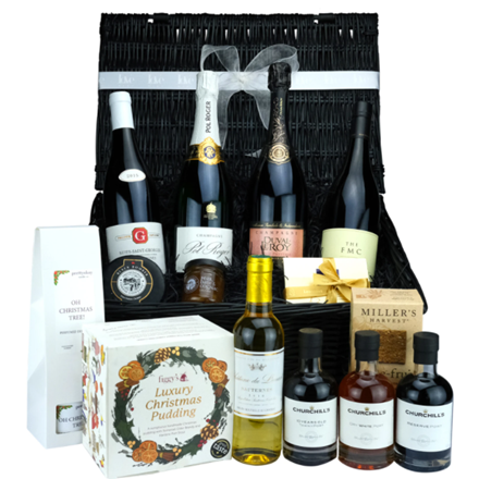 Love Luxury hamper and champagne Image
