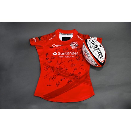 Signed Jersey Reds shirt and ball Image