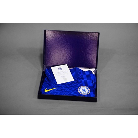 Signed Chelsea FC football shirt Image