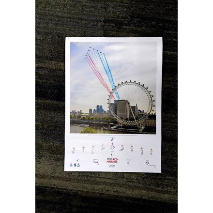 Red Arrows signed poster Image