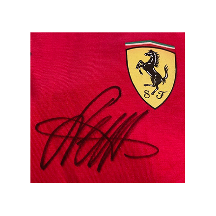 Signed Ferrari T-Shirt Image