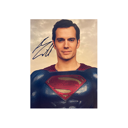 A Signed Photo of Henry Cavill Image