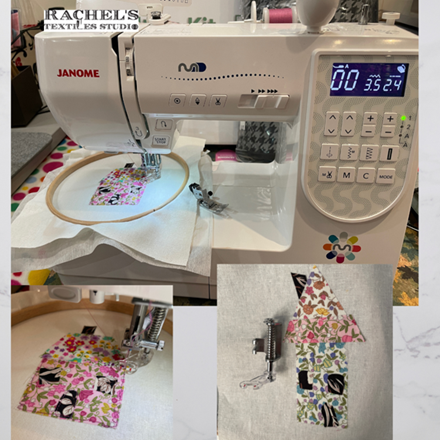 Learn "Free Machine" Sewing Image
